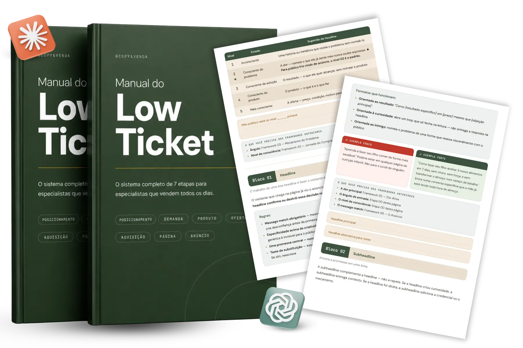 Mockup do produto